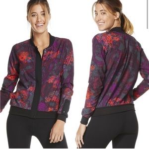 Fabletics Floral Workout Jacket